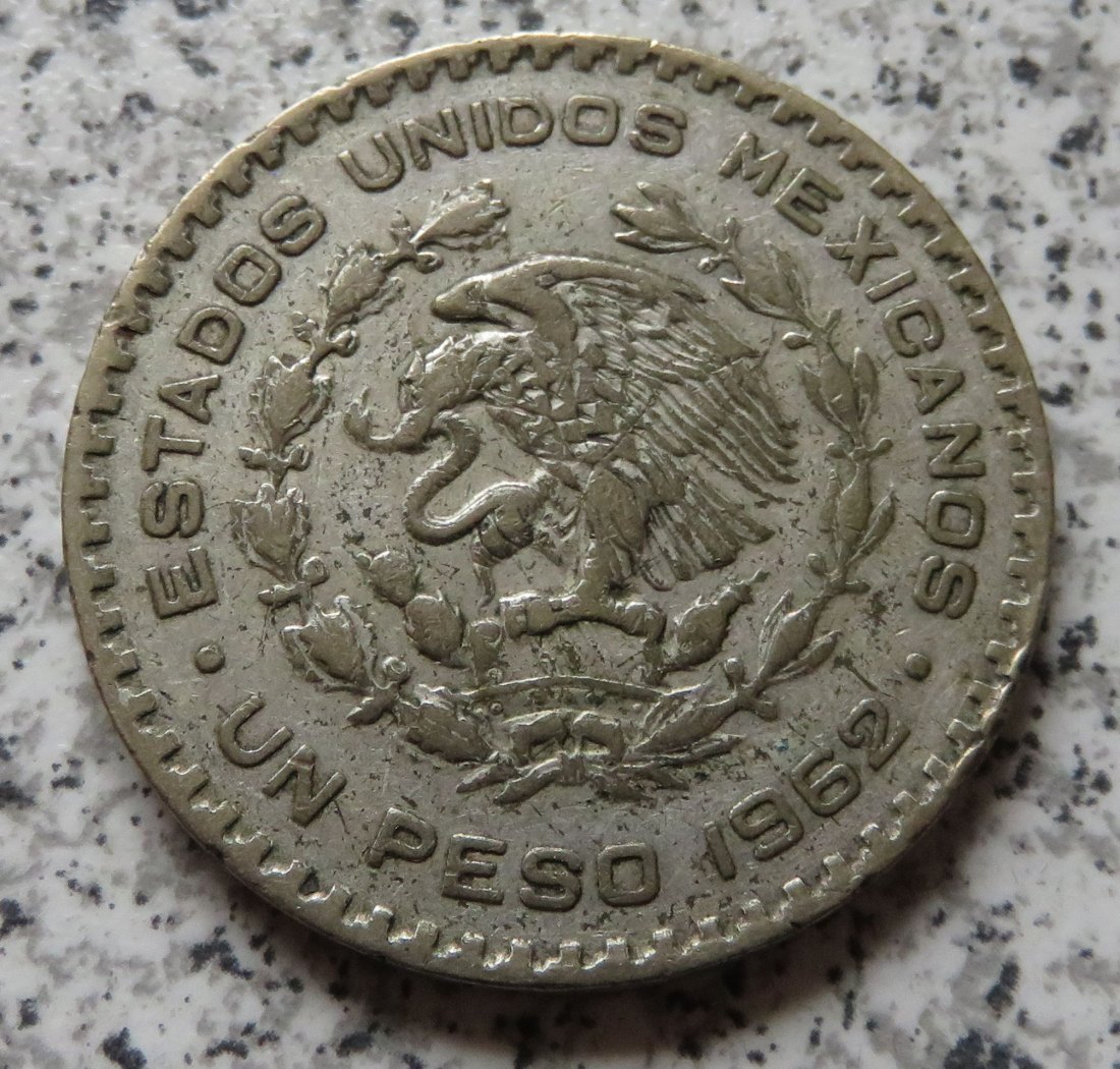  Mexiko 1 Peso 1962   