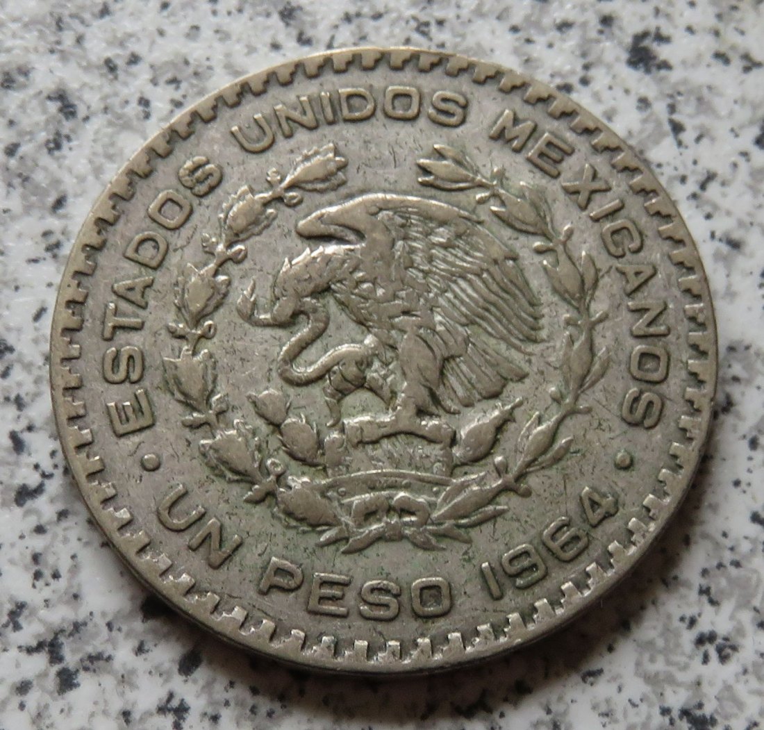  Mexiko 1 Peso 1964   