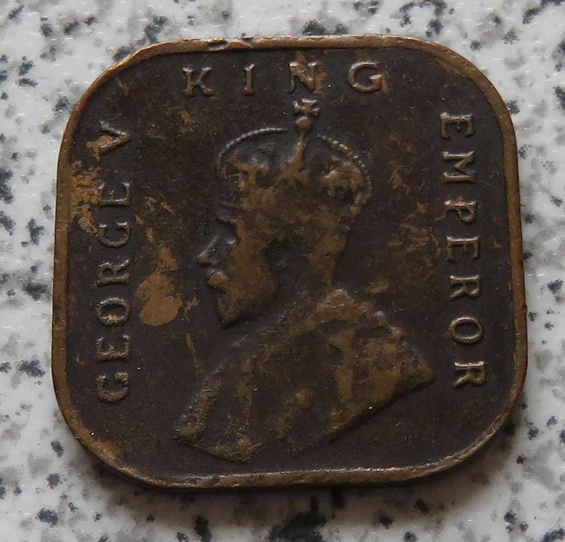  Straits Settlements 1/2 Cent 1932   