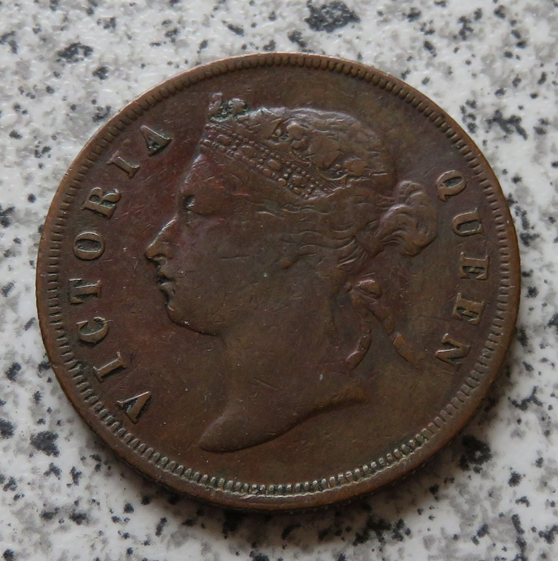  Straits Settlements 1 Cent 1888   