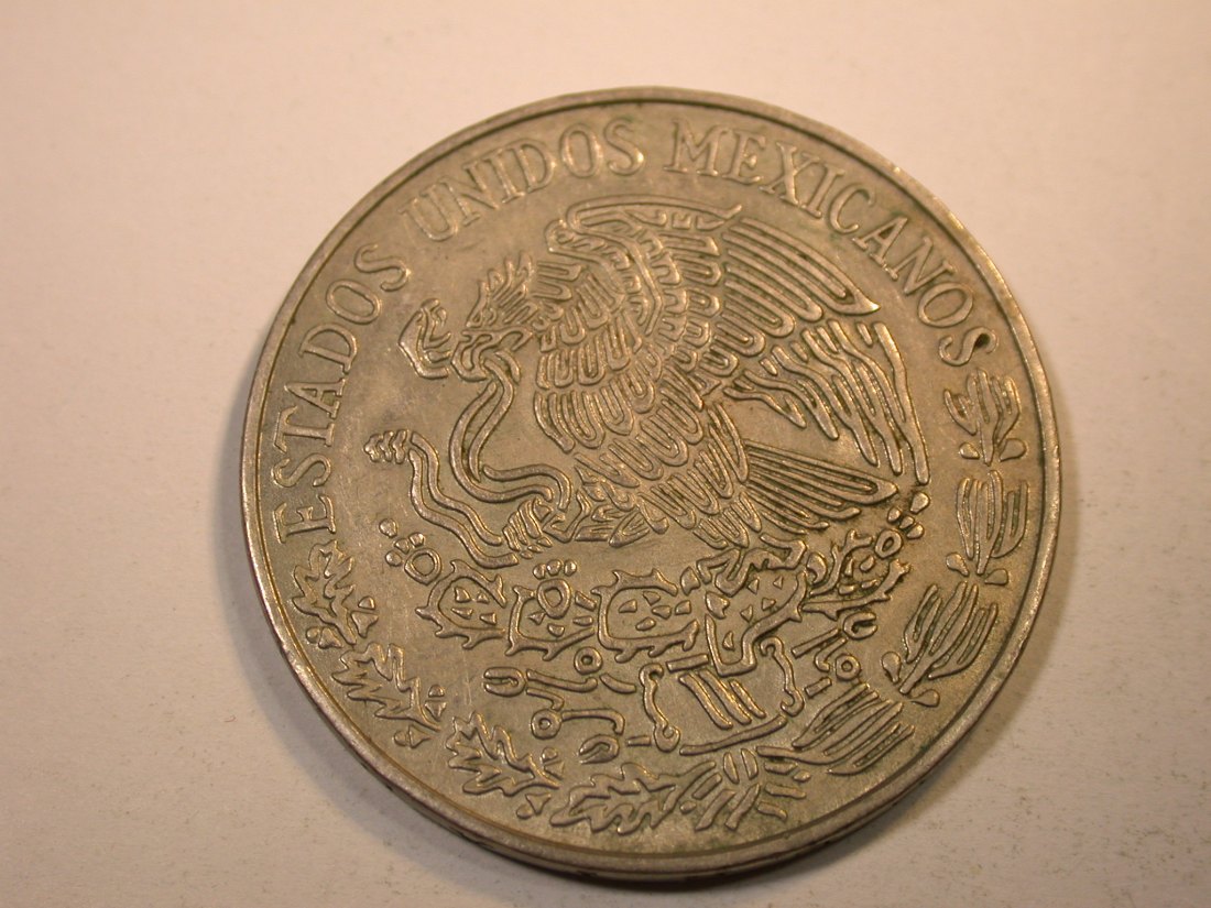  J33 Mexico  5 Peso 1971 in vz-st   Originalbilder   