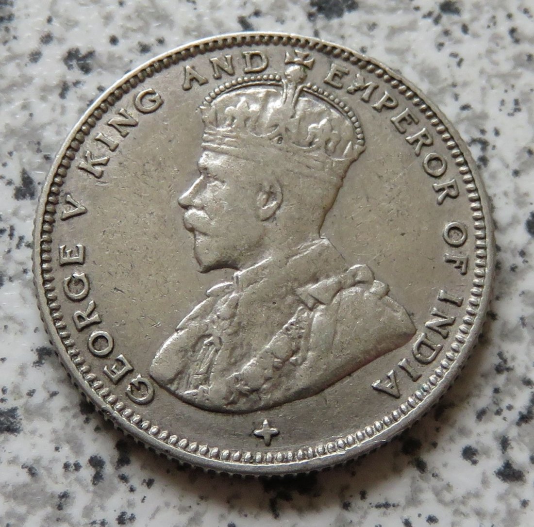  Straits Settlements 20 Cents 1919   