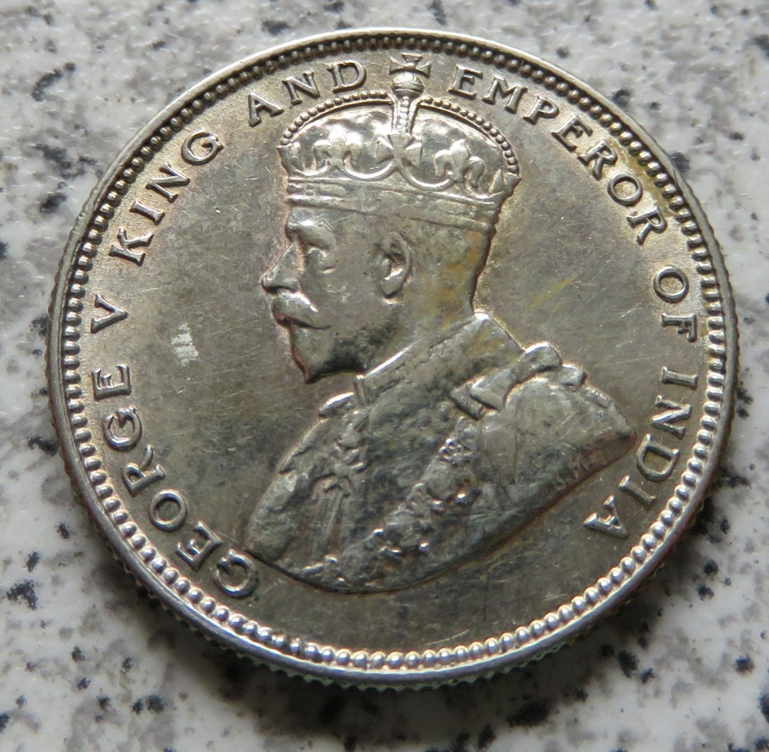  Straits Settlements 20 Cents 1926   