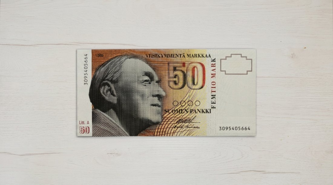  50-Mark-Banknote von 1986   