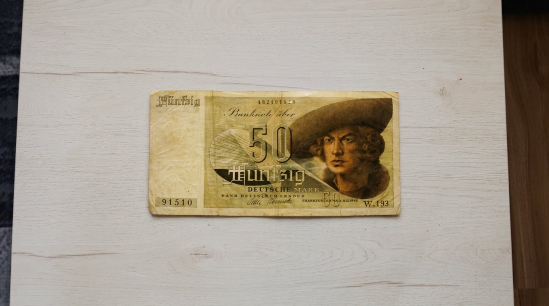  50-Mark-Banknote von 1948   