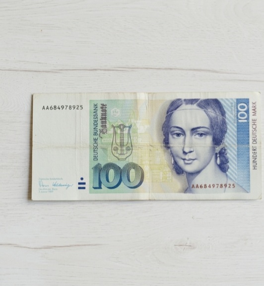  100-Mark-Banknote von 1989   