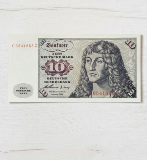  10-Mark-Banknote von 1960   