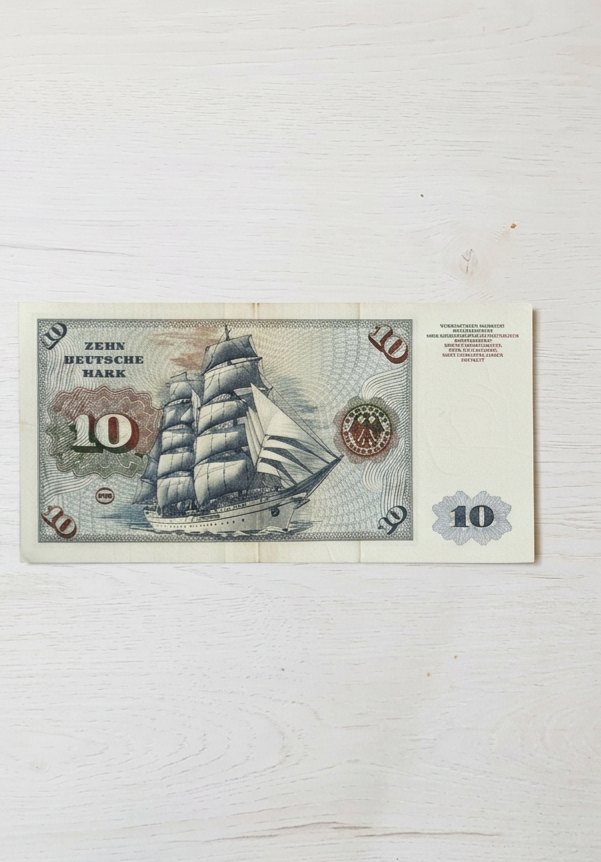  10-Mark-Banknote von 1960   