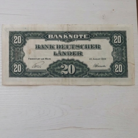  20-Mark-Banknote von 1949   