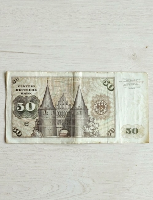  50-Mark-Banknote von 1970   