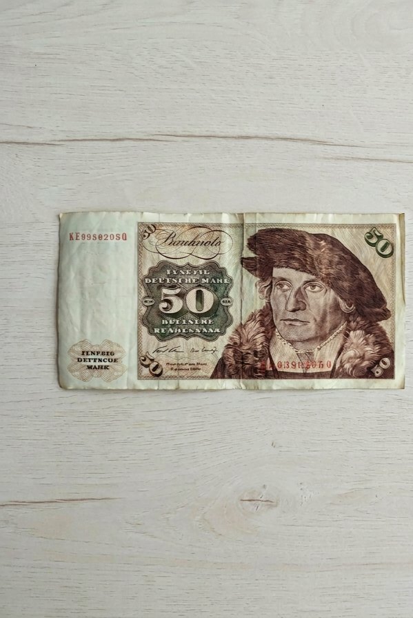  50-Mark-Banknote von 1970   
