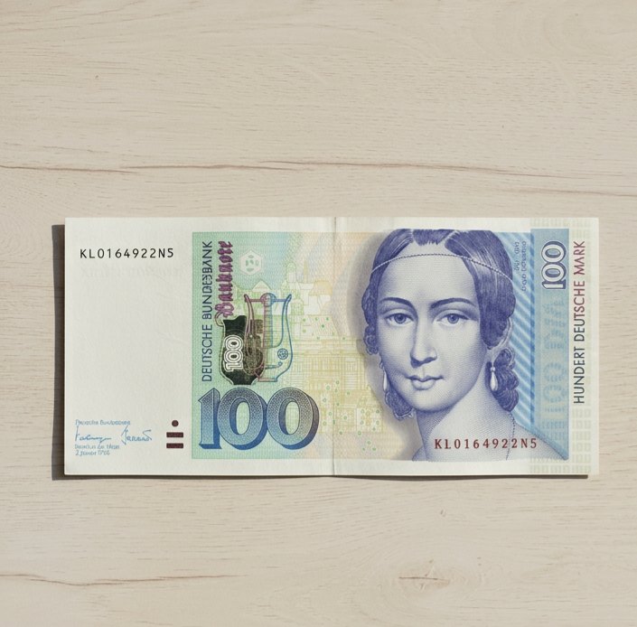  100-Mark-Banknote von 1996   