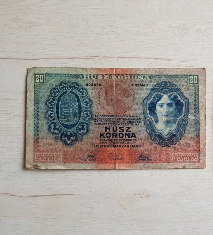  20-Kronen-Banknote von 1907   