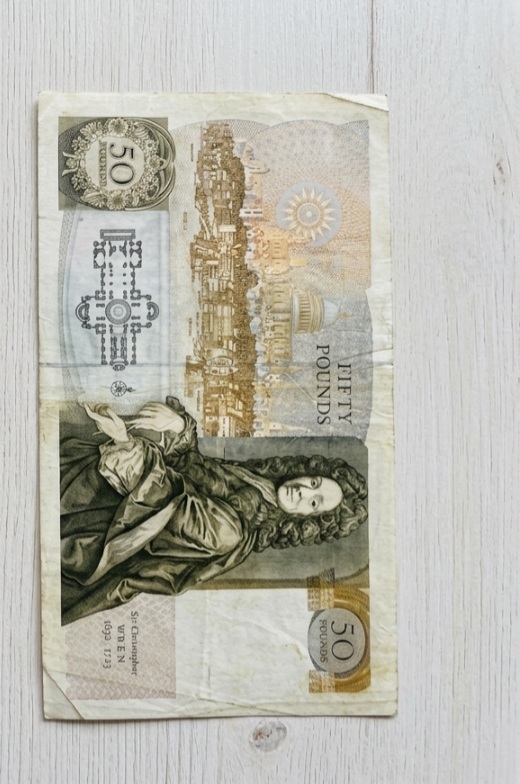  50-Pfund-Banknote Großbritannien (Bank of England), Serie 1981–1994   