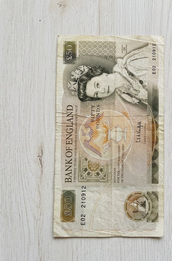  50-Pfund-Banknote Großbritannien (Bank of England), Serie 1981–1994   