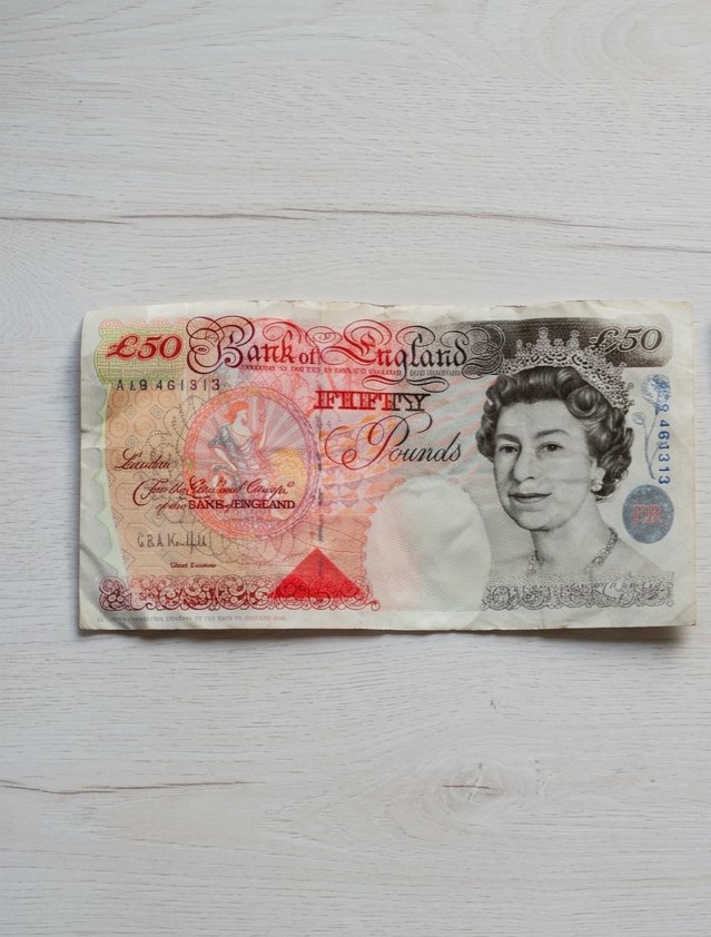  50-Pfund-Banknote Großbritannien (Bank of England), Serie 1988–1993   