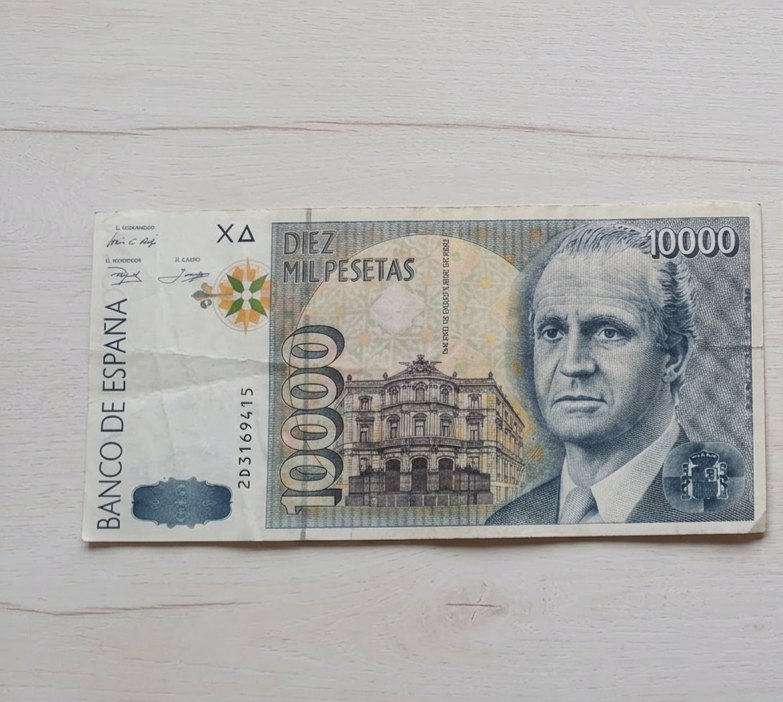  10000-Peseten-Banknote Spanien 1992   