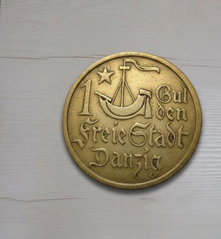  1-Gulden-Münze von 1923   
