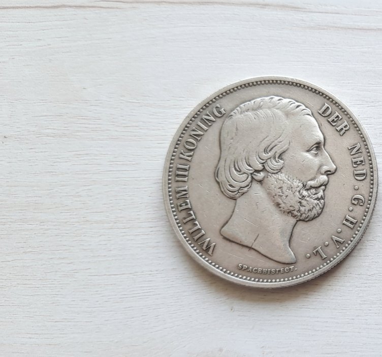  2½ Gulden Münze 1870   