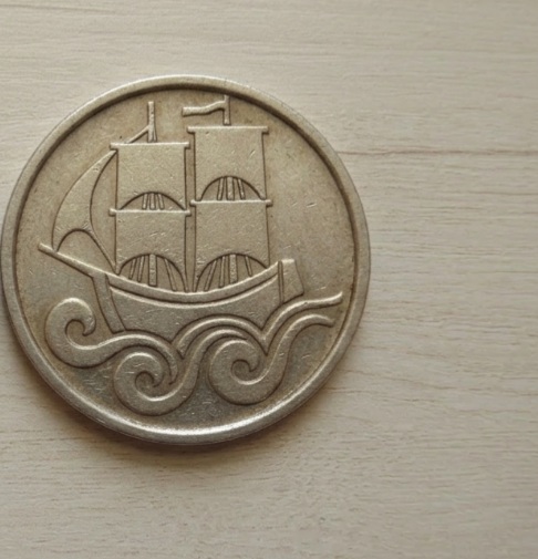  1/2 Gulden Münze 1927   