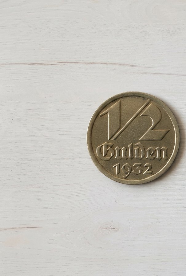  1/2 Gulden Münze 1932   