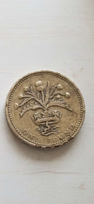  1-Pfund-Münze Großbritannien 1984   