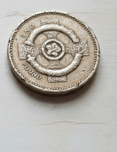  1-Pfund-Münze Großbritannien 1996   