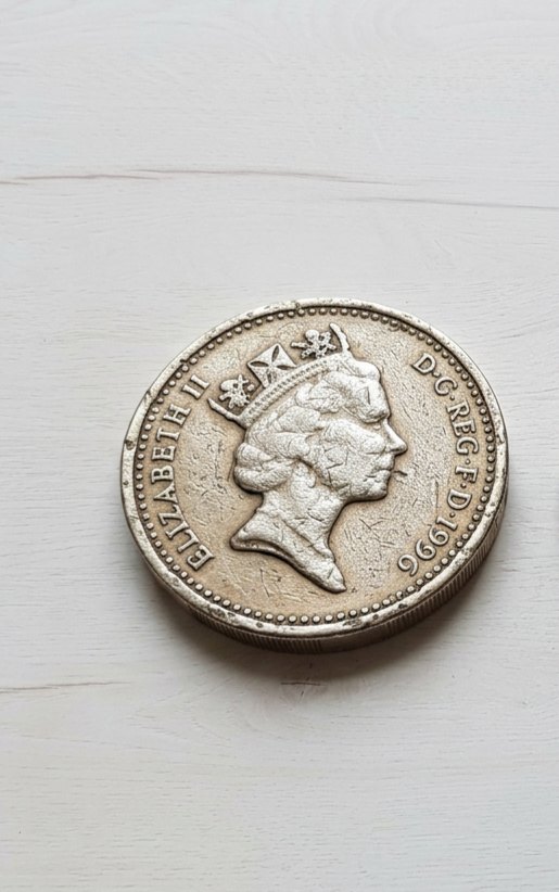  1-Pfund-Münze Großbritannien 1996   