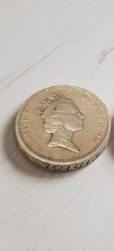  1-Pfund-Münze Großbritannien 1985   