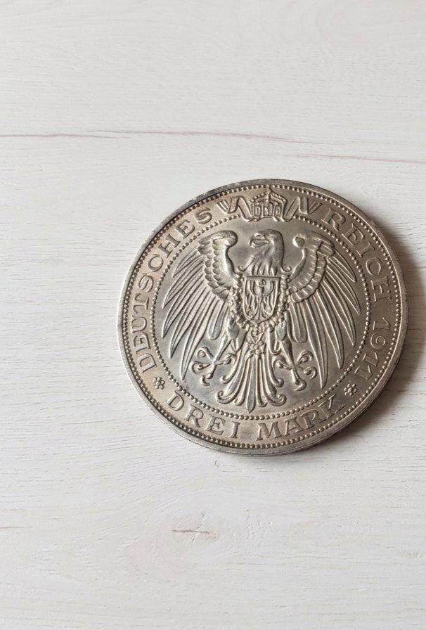  3 Mark Münze 1911   