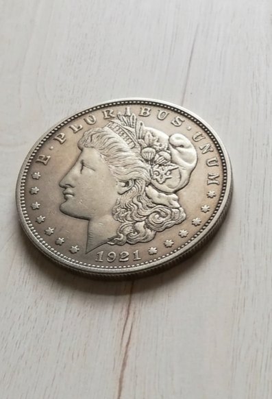  USA 1 Dollar Münze 1921   