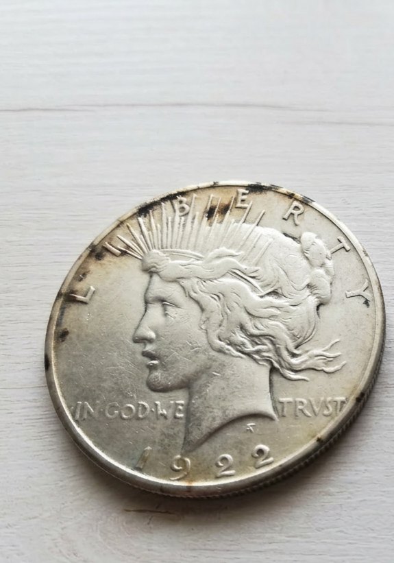  USA 1 Dollar Münze 1922   