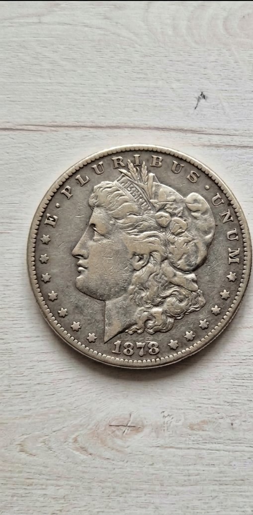  USA 1 Dollar Münze 1878   