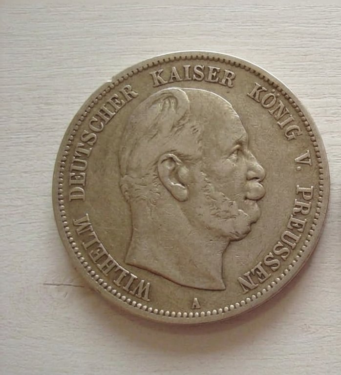  5 Mark Münze 1876   