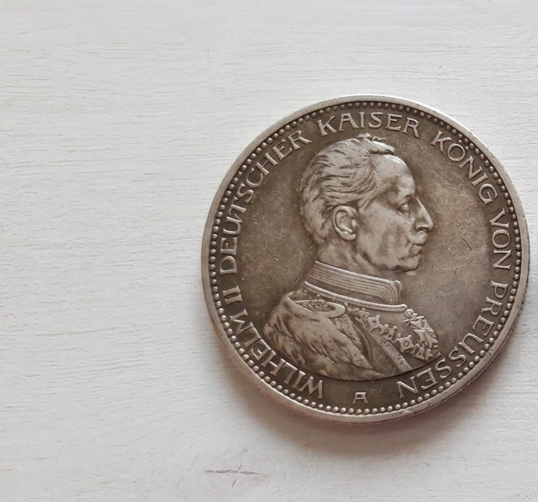  5 Mark Münze 1914   