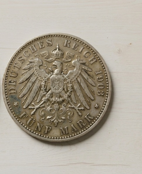  5 Mark Münze 1903   