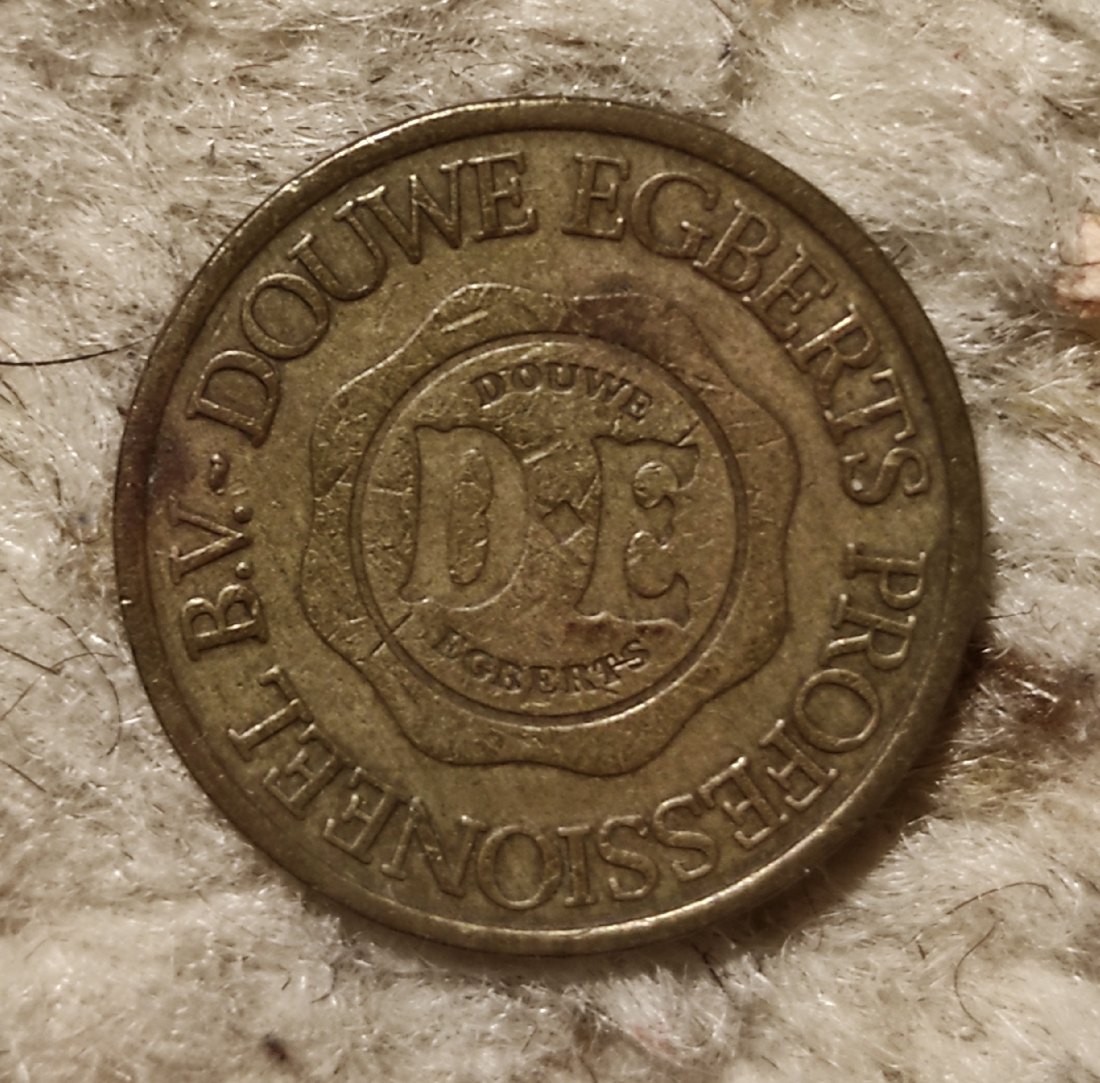  z21: Niederländischer Kaffee Machine Token Douwe Egberts Professioneel BV   