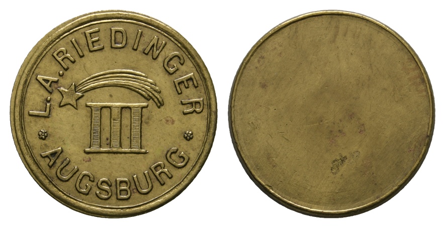  Bayern; Augsburg, L.A.Riediunger; Menzel 1023   