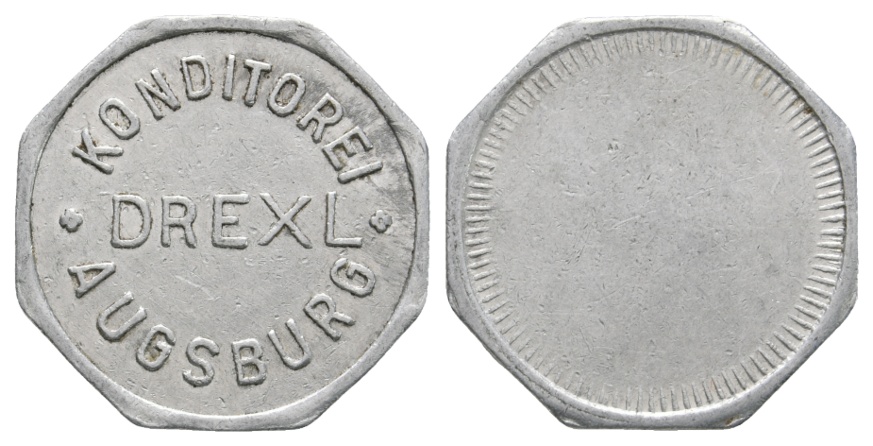  Bayern; Augsburg, Konditorei Drexl; Menzel 1019.6   