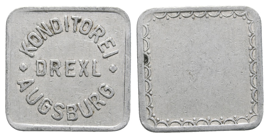  Bayern; Augsburg, Konditorei Drexl; Menzel 1019.9   