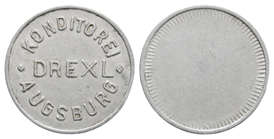  Bayern; Augsburg, Konditorei Drexl; Menzel 1019.15   