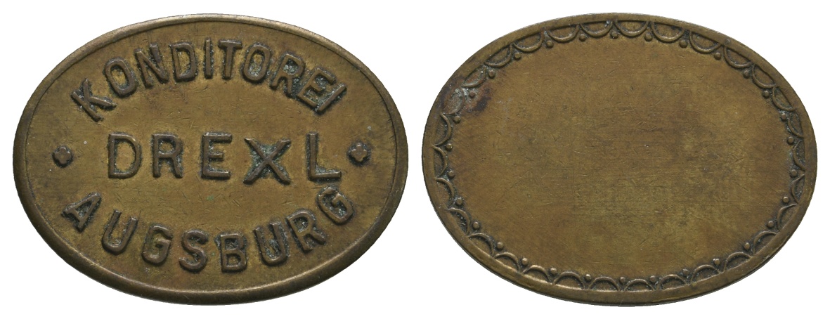  Bayern; Augsburg, Konditorei Drexl; Menzel 1019.17   