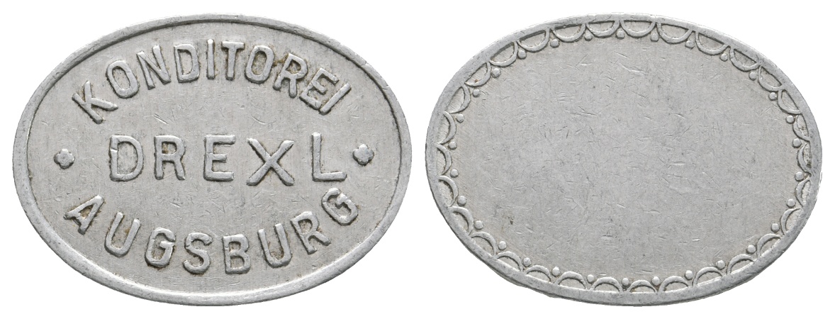  Bayern; Augsburg, Konditorei Drexl; Menzel 1019.18   