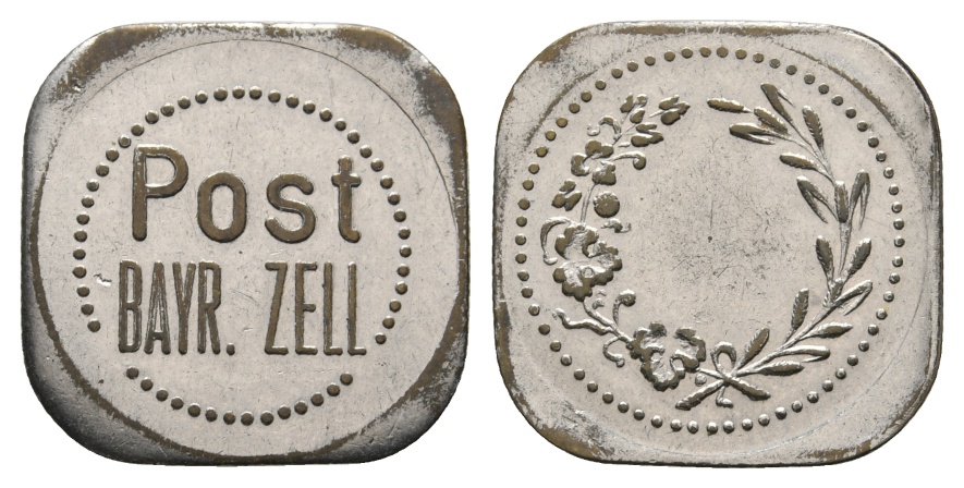  Bayern; Bayrisch Zell; Bayr. Zell, Post; Menzel 1651   
