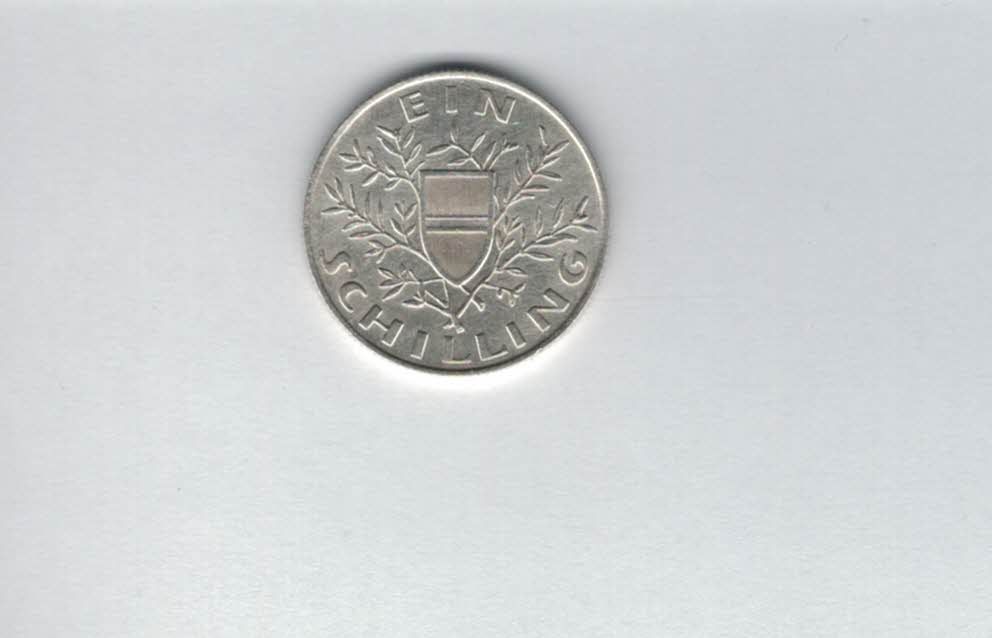  1 Schilling 1924 3,84g fein Ag 1. Rep Österreich Spittalgold9800 (4908   