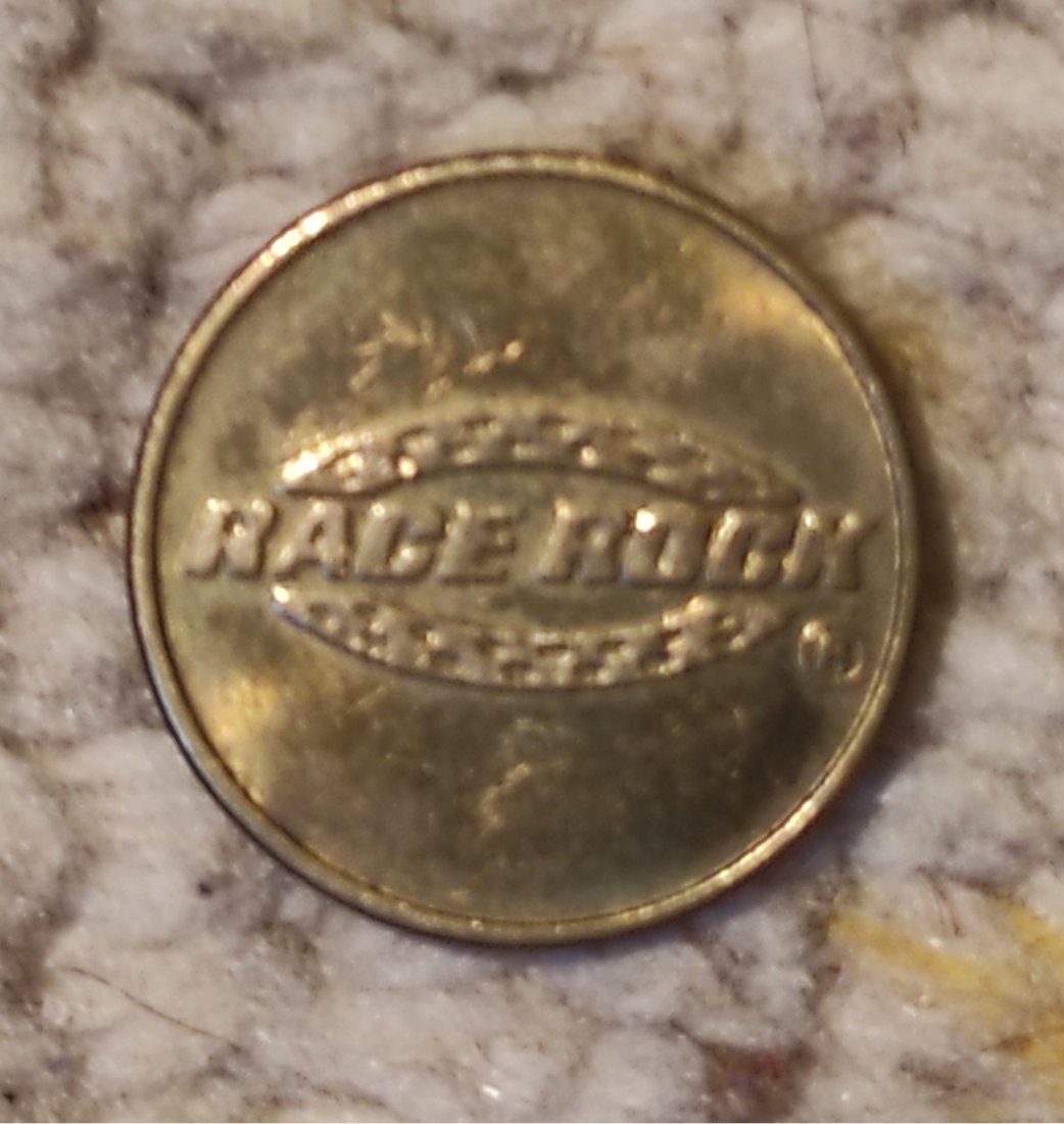  z06: Game Token Non Negotiable USA, Spielechip   