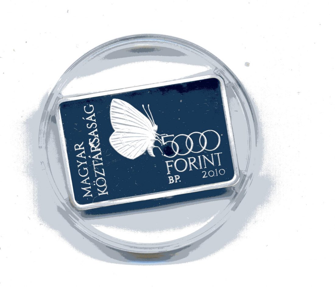  5000 Forint 2010 Orseg Nationalpark PP 31,46 Gramm Sterling Silber + Zertifikat RAR   