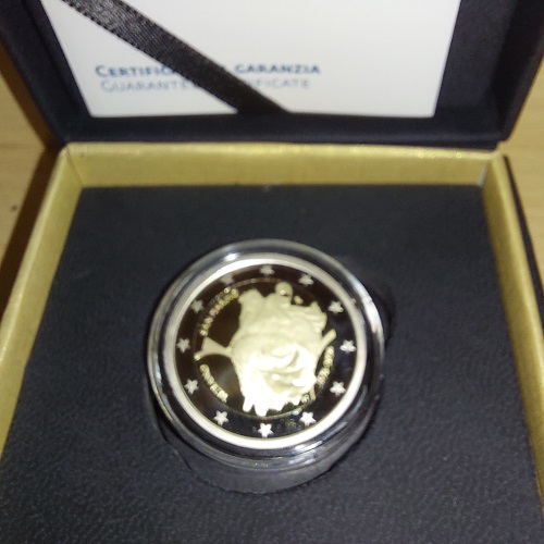  2 Euro CC 2026 - San Marino - 450. Todestag Tiziano - PP/Proof in Etui   
