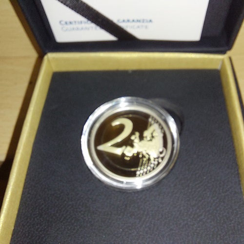  2 Euro CC 2026 - San Marino - 450. Todestag Tiziano - PP/Proof in Etui   
