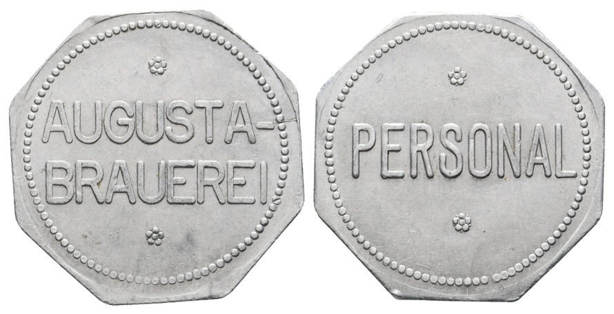  Bayern; Augsburg; Augusta-Brauerei, Personal; Menzel 913.3   
